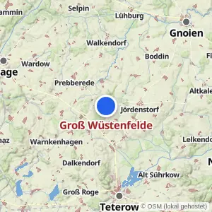 Kartenvorschau Groß Wüstenfelde
