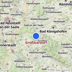 Kartenvorschau Großbardorf