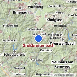Kartenvorschau Großbreitenbach