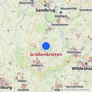Kartenvorschau Großenkneten