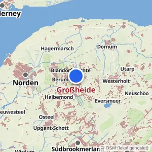 Kartenvorschau Großheide