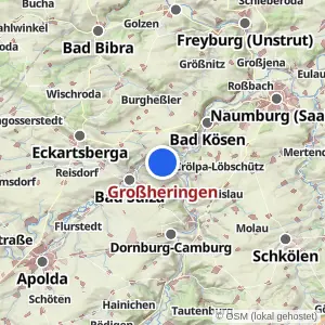 Kartenvorschau Großheringen