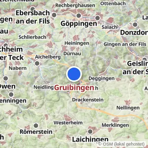 Kartenvorschau Gruibingen
