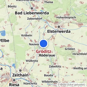 Kartenvorschau Gröditz