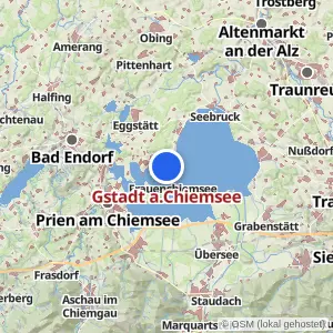 Kartenvorschau Gstadt a.Chiemsee