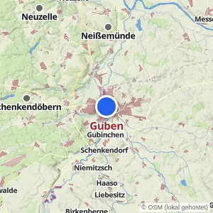 Kartenvorschau Guben