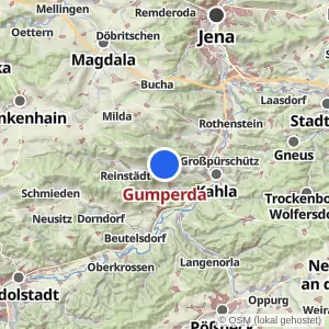 Kartenvorschau Gumperda