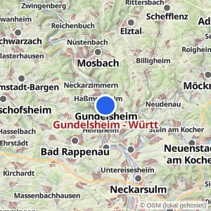 Kartenvorschau Gundelsheim - Württ