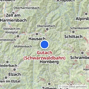 Kartenvorschau Gutach (Schwarzwaldbahn)
