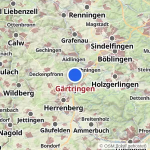 Kartenvorschau Gärtringen