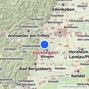Kartenvorschau Göcklingen