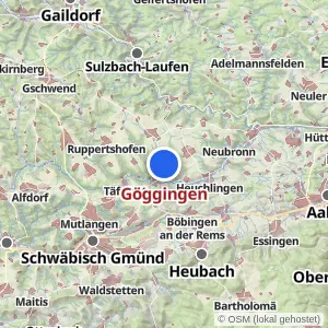 Kartenvorschau Göggingen