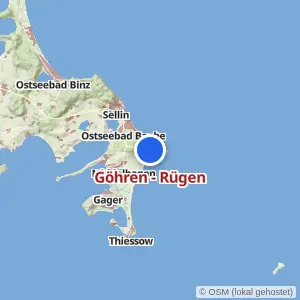 Kartenvorschau Göhren - Rügen