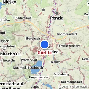 Kartenvorschau Görlitz