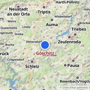 Kartenvorschau Göschitz