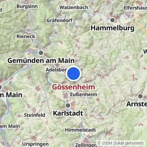 Kartenvorschau Gössenheim