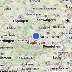 Kartenvorschau Güglingen