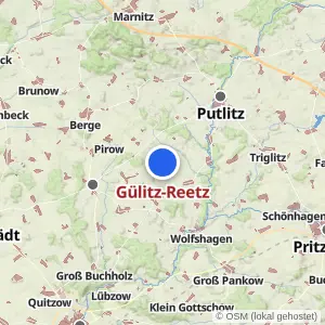 Kartenvorschau Gülitz-Reetz