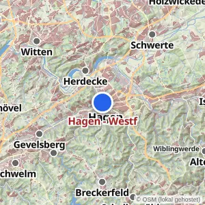 Kartenvorschau Hagen - Westf