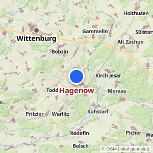 Kartenvorschau Hagenow