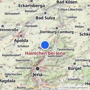 Kartenvorschau Hainichen bei Jena