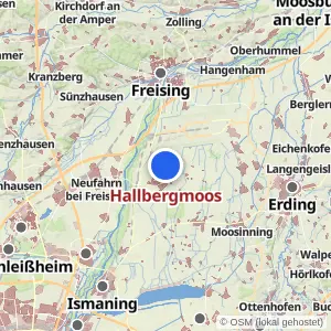 Kartenvorschau Hallbergmoos