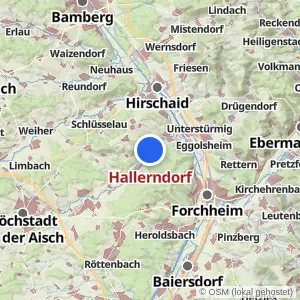 Kartenvorschau Hallerndorf