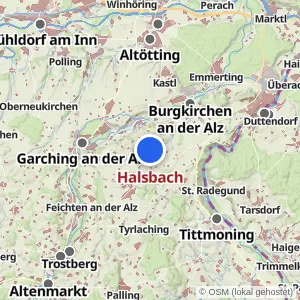 Kartenvorschau Halsbach