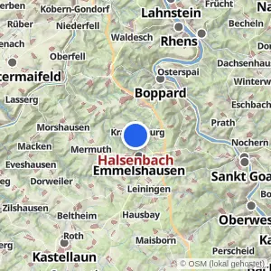 Kartenvorschau Halsenbach