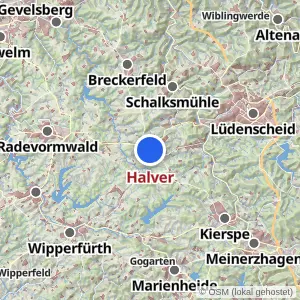 Kartenvorschau Halver