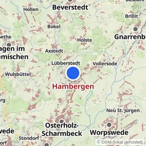 Kartenvorschau Hambergen