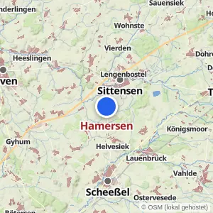 Kartenvorschau Hamersen