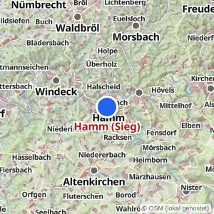 Kartenvorschau Hamm (Sieg)