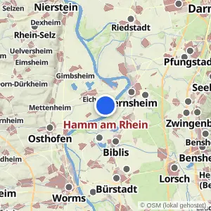 Kartenvorschau Hamm am Rhein