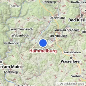 Kartenvorschau Hammelburg