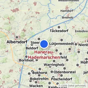 Kartenvorschau Hanerau-Hademarschen