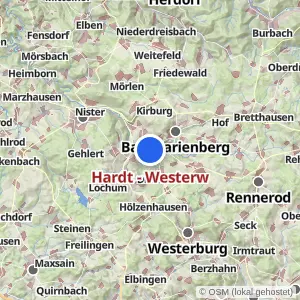 Kartenvorschau Hardt - Westerw