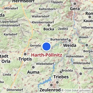 Kartenvorschau Harth-Pöllnitz
