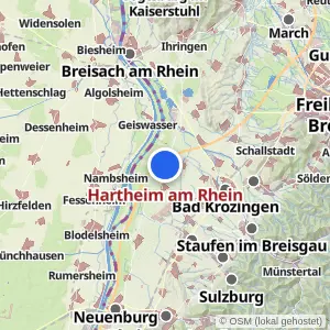 Kartenvorschau Hartheim am Rhein