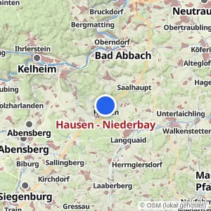 Kartenvorschau Hausen - Niederbay