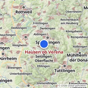 Kartenvorschau Hausen ob Verena