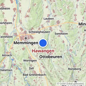 Kartenvorschau Hawangen