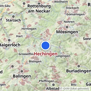 Kartenvorschau Hechingen