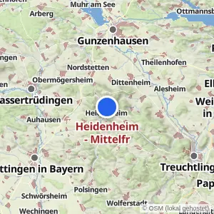 Kartenvorschau Heidenheim - Mittelfr
