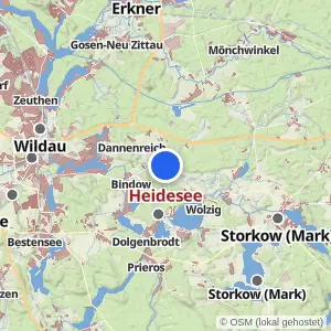 Kartenvorschau Heidesee