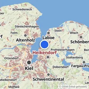 Kartenvorschau Heikendorf