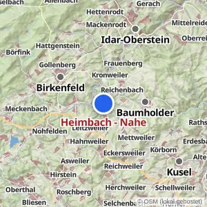 Kartenvorschau Heimbach - Nahe
