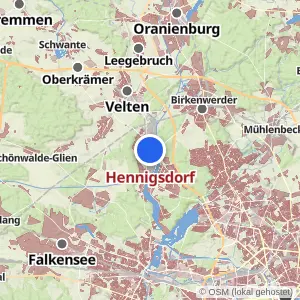 Kartenvorschau Hennigsdorf