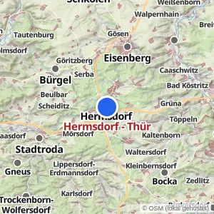Kartenvorschau Hermsdorf - Thür