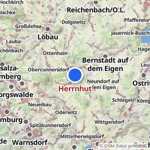 Kartenvorschau Herrnhut
